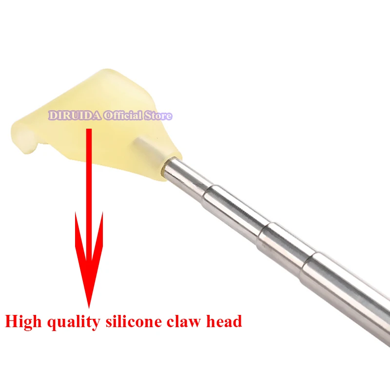 Раздвижные массажные коготки, инструмент для скребков, телескопический скребок для когтей, массажер, скребок для спины, телескопический инструмент для зуда