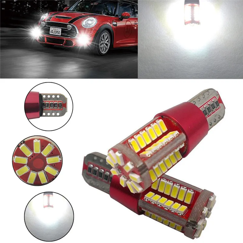 Новая светодиодная лампочка в автомобиль свет 12 V T10 W5W 194 ошибок интерьер can-шины Map