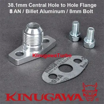 

Kinugawa Turbo Oil Return Flange Kit 8AN for Garrett GT28 GT30 GT35 Ball Bearing