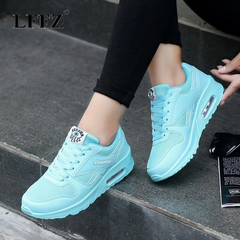 2018 moda coreana zapatos de mujer primavera Tenis Femenino zapatos casuales para caminar al aire libre zapatos de pisos Rosa cordones zapatos de vulcanizados de mujer| - AliExpress