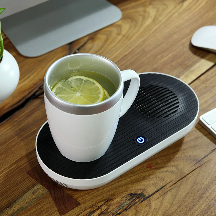 Cupcooler Upgrade Heating Dual-Use Office Smart Heating Cup Refrigeration Hot Cup Cup Warmer Cupcooler Upgrade Heating Dual-Use Office Smart Heating Cup Refrigeration Hot Cup Cup Warmer