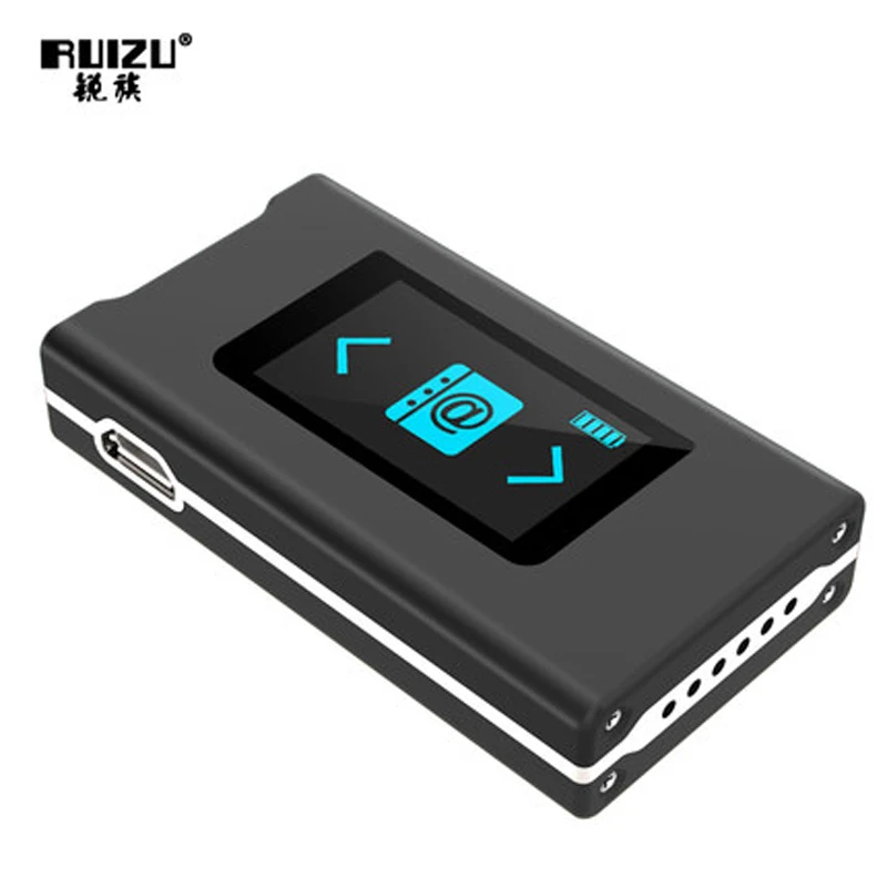2018 Новое поступление Ультратонкий Оригинальный MP3 плеер RUIZU D12 8 ГБ с 1 дюймовым oled
