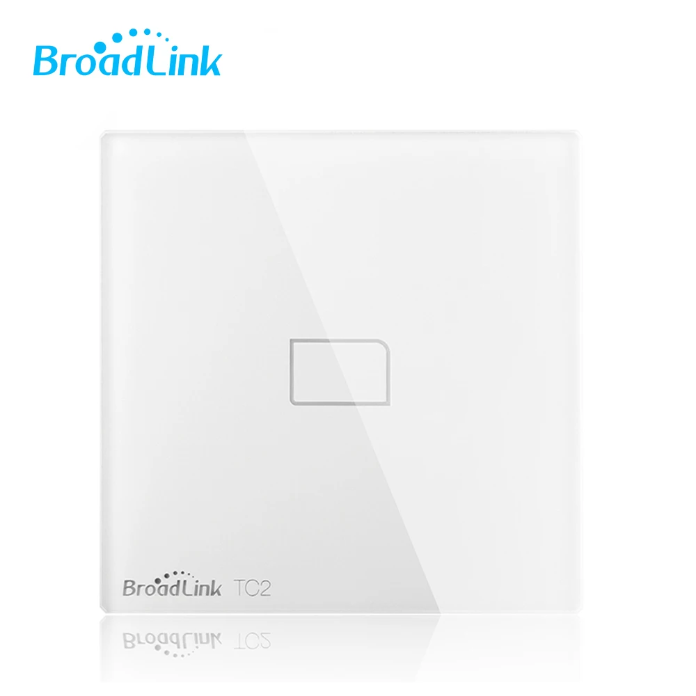

Broadlink TC2 EU Plug 1Gang 2Gang 3Gang RF433 Wireless Wifi Control Electrical Equipment Home Touch Light Wall Switch