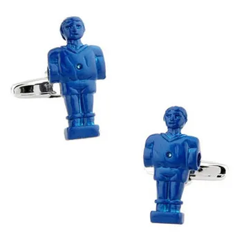 

Blue Robot Cufflink Cuff Link 15 Pairs Wholesale Free Shipping