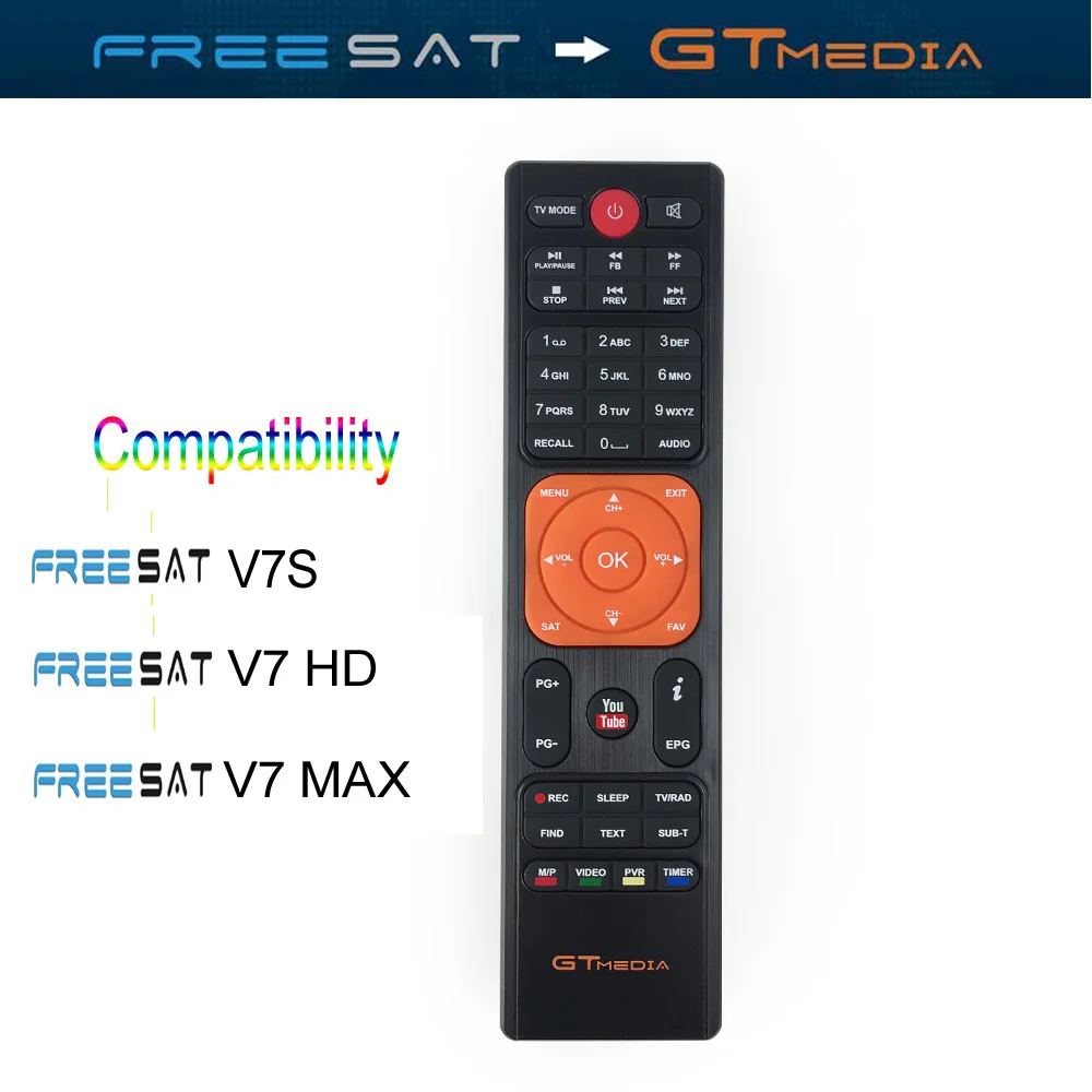 Freesat Free Sat HD Digital DVB S2 Satellite Remote Control For Freesat