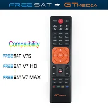 

Freesat Free Sat HD Digital DVB-S2 Satellite Remote Control For Freesat V7 HD Freesat V7 MAX Freesat V7 COMBO