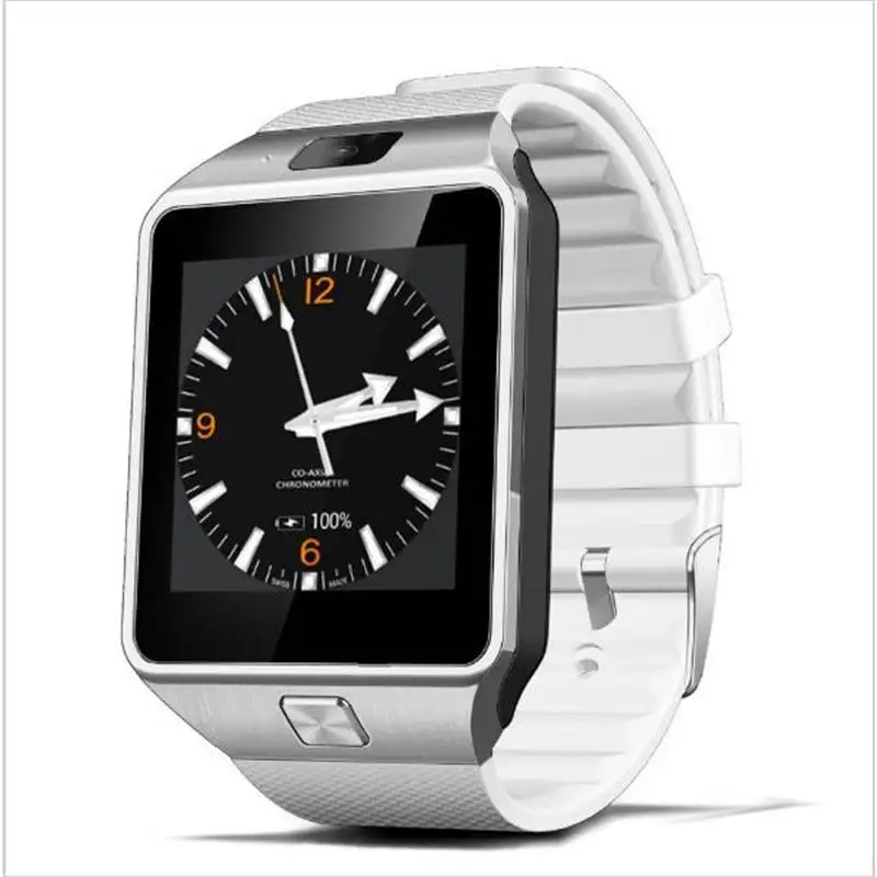 QW09 Смарт-часы Android 4,4 MTK6572 2MP 3g wifi двухъядерный 512 МБ ram 4 Гб rom Bluetooth Smartwatch для IOS Android PK DZ09 GT08 - Цвет: white