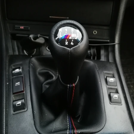 FaroeChi прочный Применение Фирменная Новинка выглядеть 6 5 Скорость натуральная кожа Шестерни рукоятка рычага переключения передач для BMW E90 E91 E92 F30 Z5 F20 M3 M4 M5 X5 X6