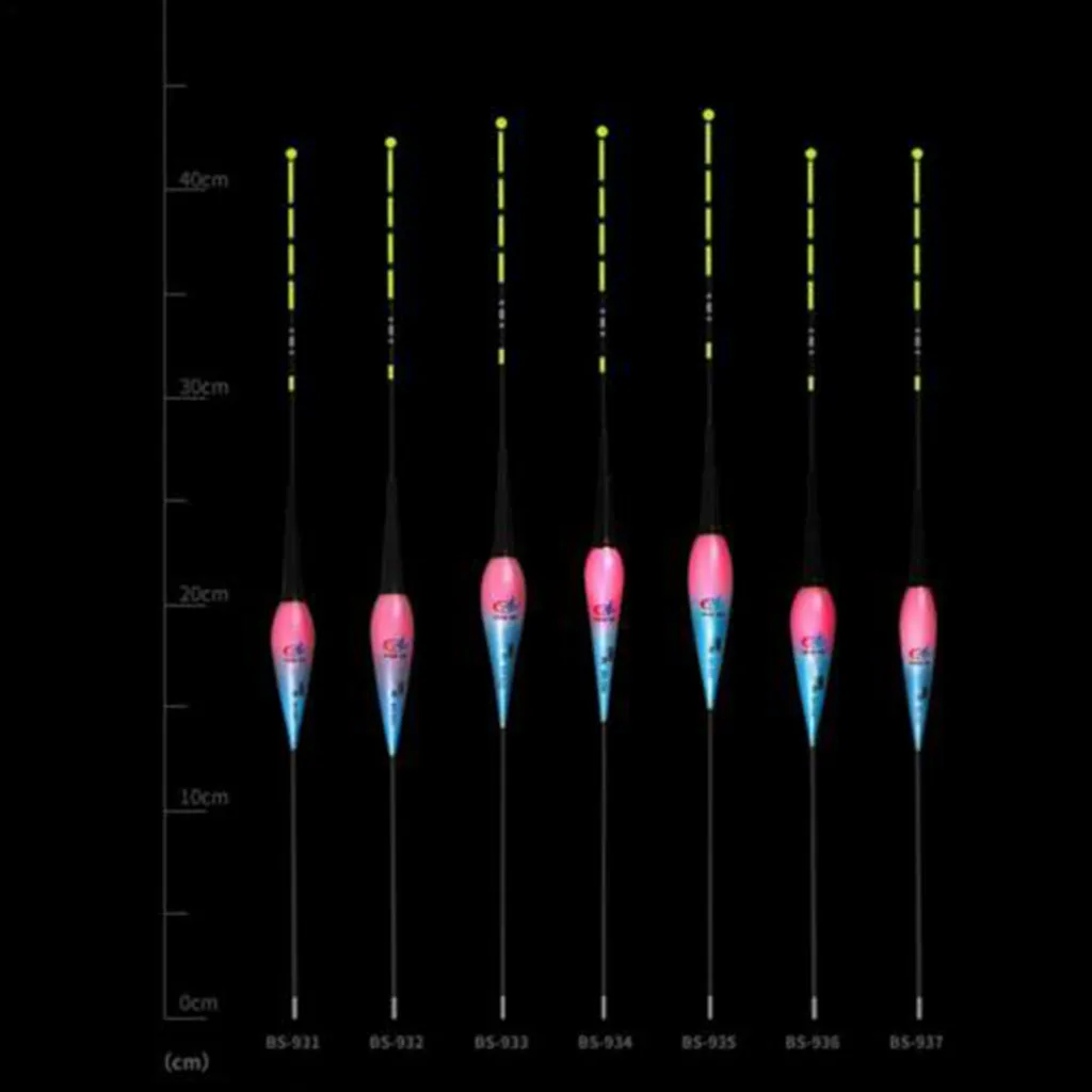 Умный поплавок для рыбалки, ночной Световой поплавок, светодиодный светильник, автоматически напоминающий набор поплавков для рыбалки, буй, поплавок, рыболовный светильник