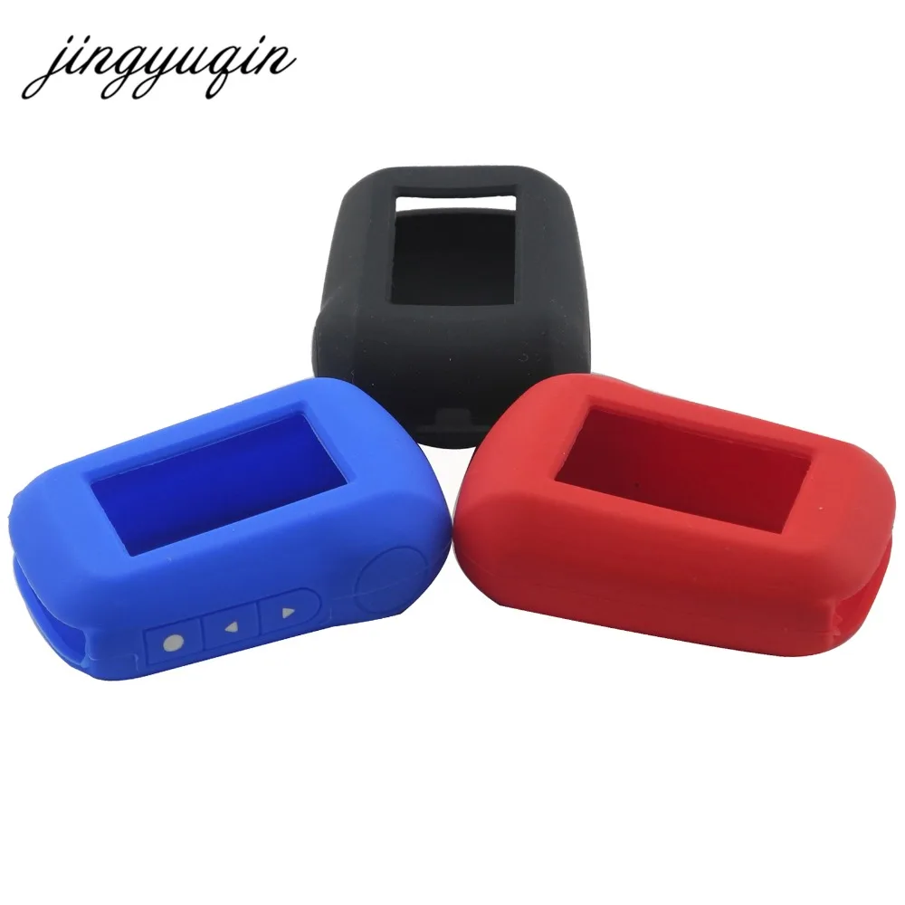 jingyuqin A92 Silicone Case for Starline A95 A94 V62 A62 A64 LCD Remote Two Way Car