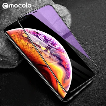 

for iPhone XS Screen Protector Mocolo 3D Cover Anti Blue Ray XR Glass Film for iPhone XS Max Tempered Glass Screen Protector