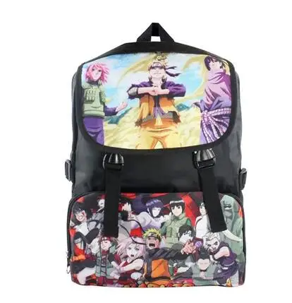 

High Q Japanese style Anime Naruto hokage ninjia Backpack unisex Students BACKPACK waterproof BAG