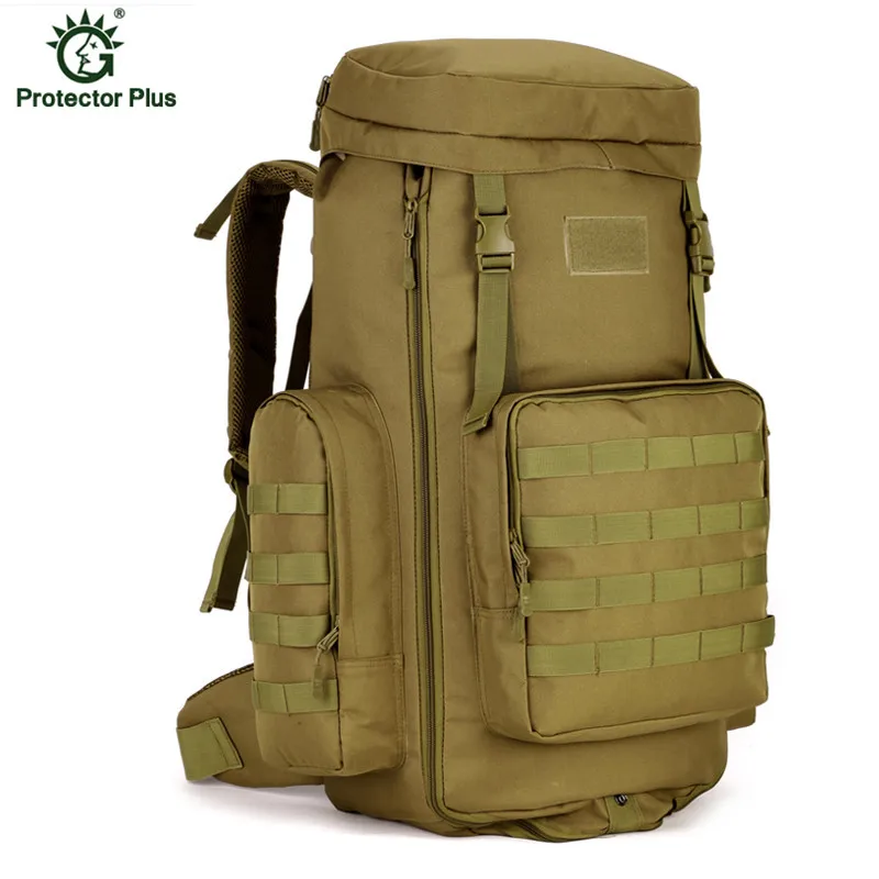 

70L Molle Tactics Backpacks Army Fans Nylon Large Capacity Mountaineering Bag Assault Travel Bag Military Rucksack X140