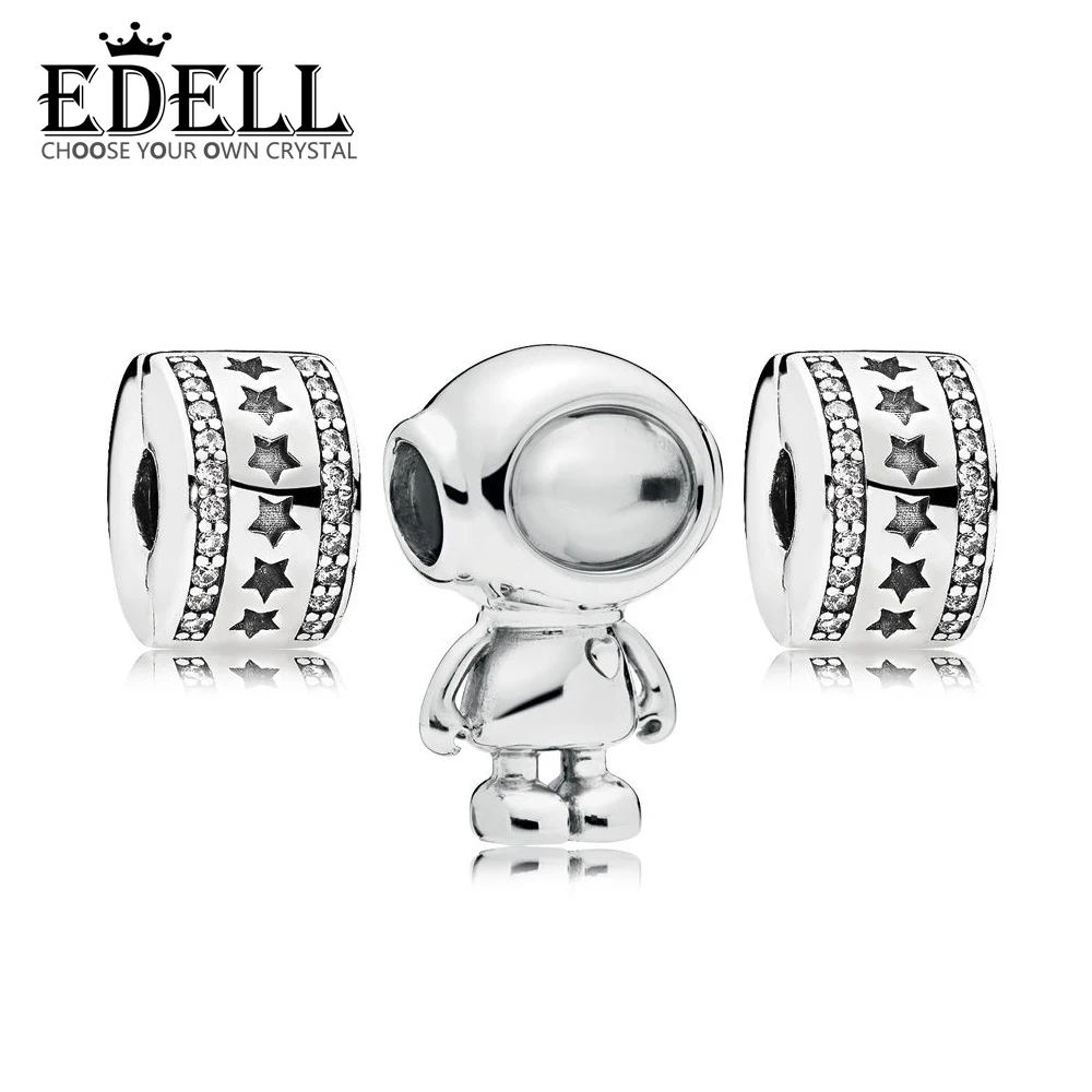 

EDELL 100% 925 Sterling Silver New 1:1 RAU0535 Cosmo Charm Pack set Original Jewelry Christmas Gifts Recommended