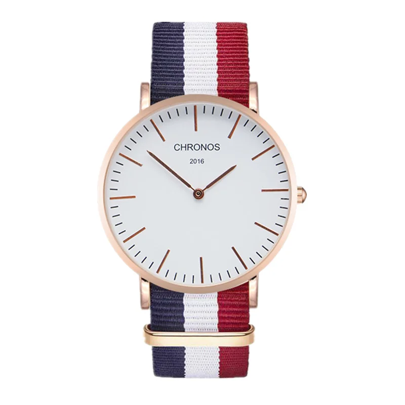 CHRONOS Brand Watch Men Women Fashion Casual Watches Clock Classical Nylon Strap Wrist Watches Saat Relogio Masculino Feminino CHRONOS Brand Watch Men Women Fashion Casual Watches Clock Classical Nylon Strap Wrist Watches Saat Relogio Masculino Feminino