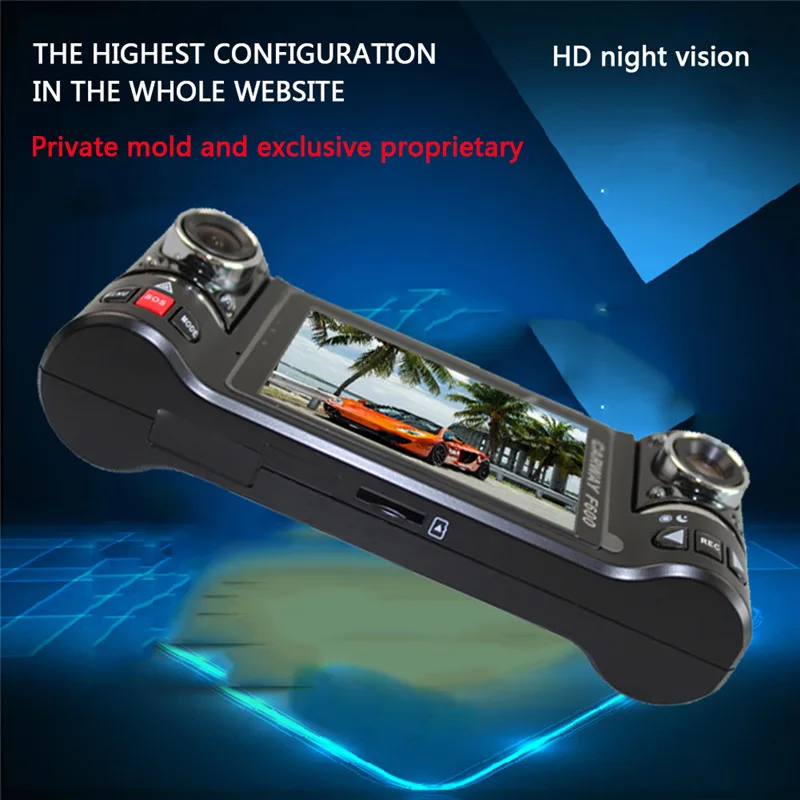 Carway-F600-Car-DVR-2-7-TFT-LCD-HD-1080P-Dual-Camera-Rotated-lens-Vehicle-Driving