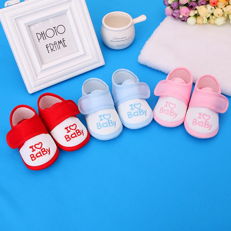 

2019 Newborn baby spring and autumn ankle boots first walker cotton soft non-slip soles infant girl boy shoes toddler shoes