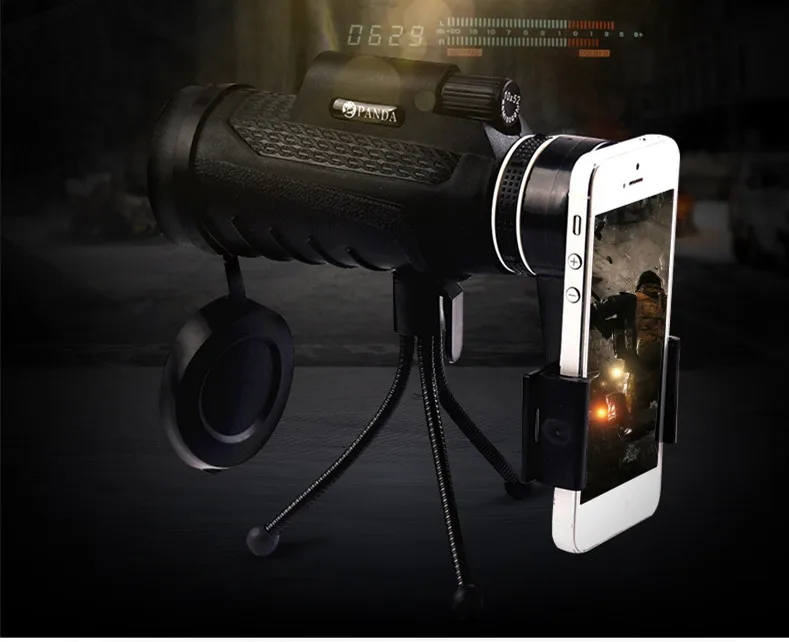 

Portable Monocular Telescope 40x60 High-definition Night Vision Waterproof Astronomical Telescope for Outdoor Travel Hunting