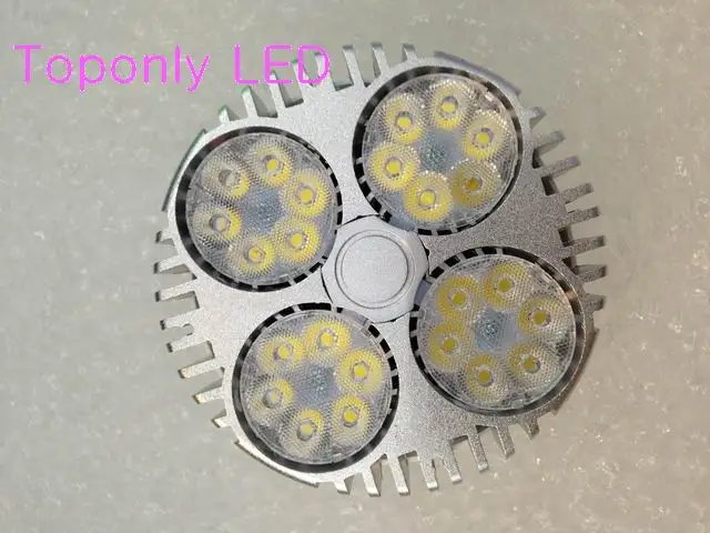 OSRAM E27 35w Par30 светодиодная лампа регулируемый источник света белого цвета для
