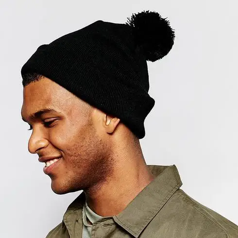 

2016 new women mens beanie hat,winter warm beanie knitted man beanies hip-hop hat skullies, gorros invierno,hats with pom pom