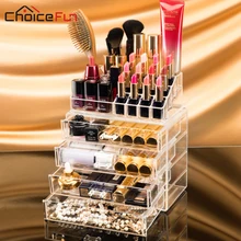 CHOICEFUN Neue Jahr Geschenk Extra Große Acryl Verfassungsorganisator Schublade Aufbewahrungsbox Kunststoff-aufbewahrungsbox Acryl Organizer Box SF-1029-4