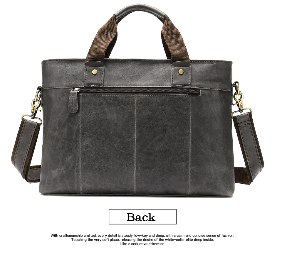 Большой кожаный портфель для ноутбука для мужчин 15,6 дюймов мужская деловая сумка мужская сумка для ноутбука офисная сумка для работы Мужская роскошная сумка