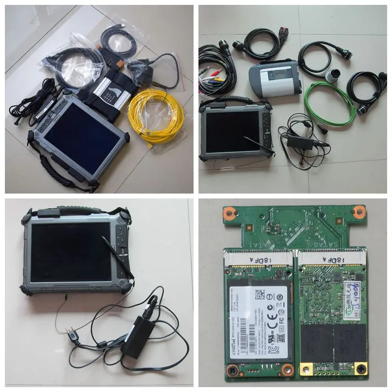 2 в 1 для BMW ICOM NEXT мб звезда C4 с ноутбуком Xplore IX104 C5 I7 планшет установлен 480 gb SSD 240 MB