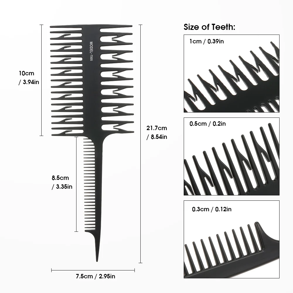Профессиональная укладка волос окрашивание оттенок гребень салон инструмент секционный подсветка ткачество резка гребень для парикмахерских