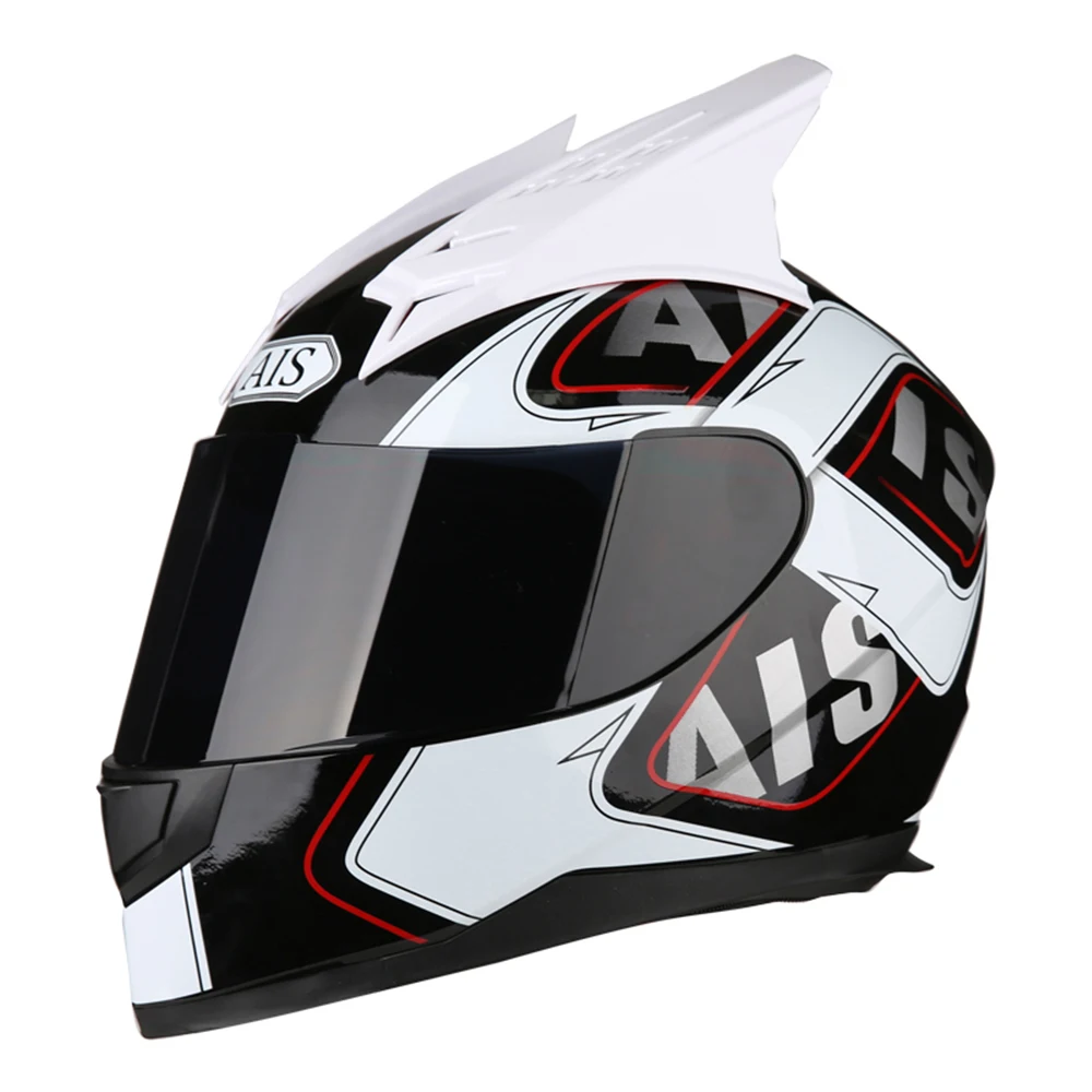 

AIS Motorcycle Helmet Men Motocross Full Face Helmets Motorbike Riding Racing Biker Capacete Casque Casco Moto Helmet
