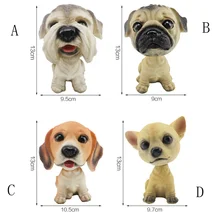 Горячая Распродажа модный новейший милый автомобиль встряхивал голову аксессуары для собак привод автомобиля украшения очень красиво