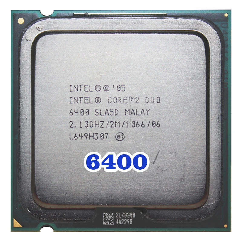 Original INTEL Core 2 Duo E6400 CPU Processor (2.13Ghz/ 2M /1066MHz ...