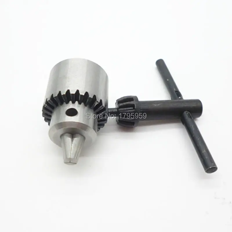 High Precision Drill Chuck  Wrench Clamping Range 0.3-4mm High-Carbon Steel Miniature Motor Drill Chuck Power Tool Accessories (5)