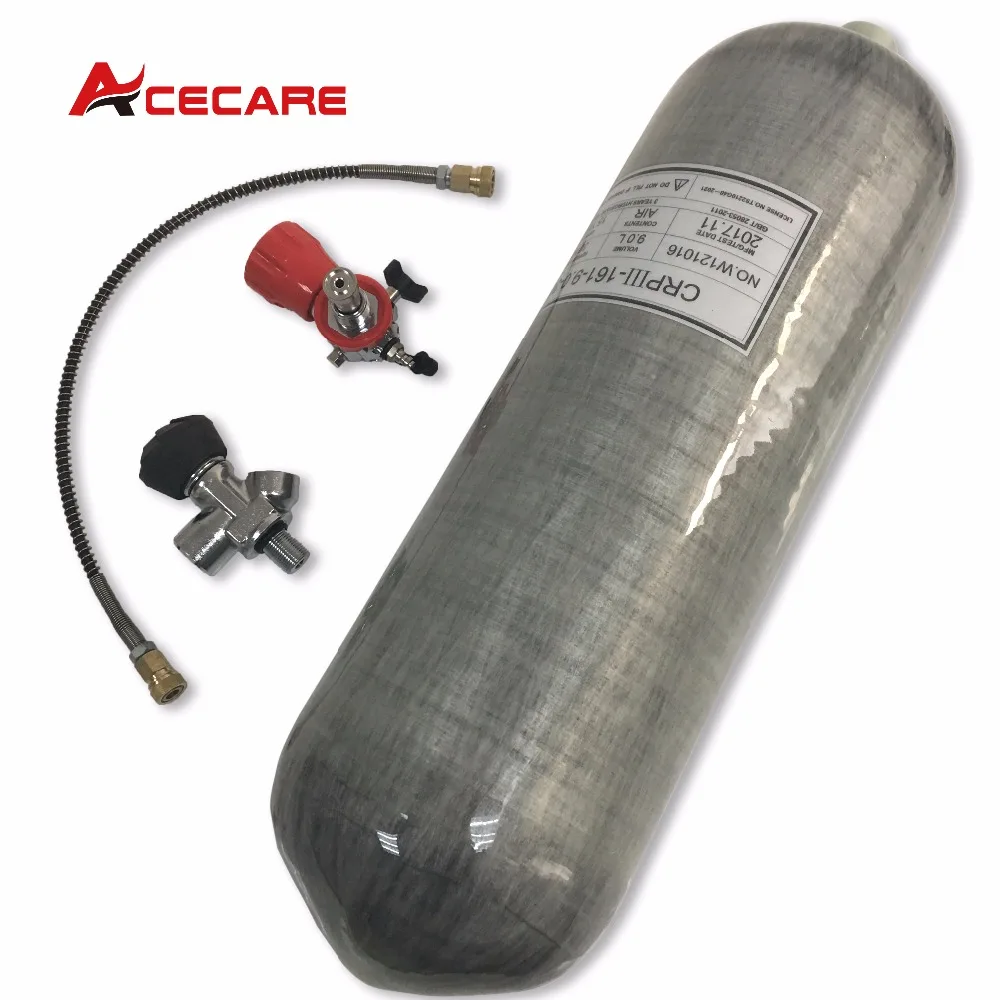 fire detector AC109301 9L CE 300Bar Acecare PCP Paintball/Scuba Tank For Diving High Pressure Carbon Fiber Cylinder With Valve&Filling Station wired smoke detectors