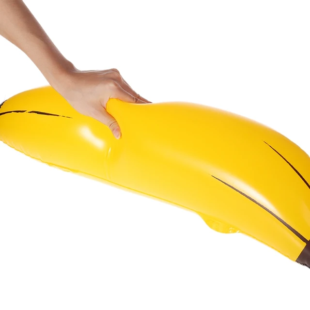 2018 Inflatable Big Banana Blow Up Pool Water Toy Kids Toy Kids Fruit Toy Inflatable Toy Christmas Gifts 2