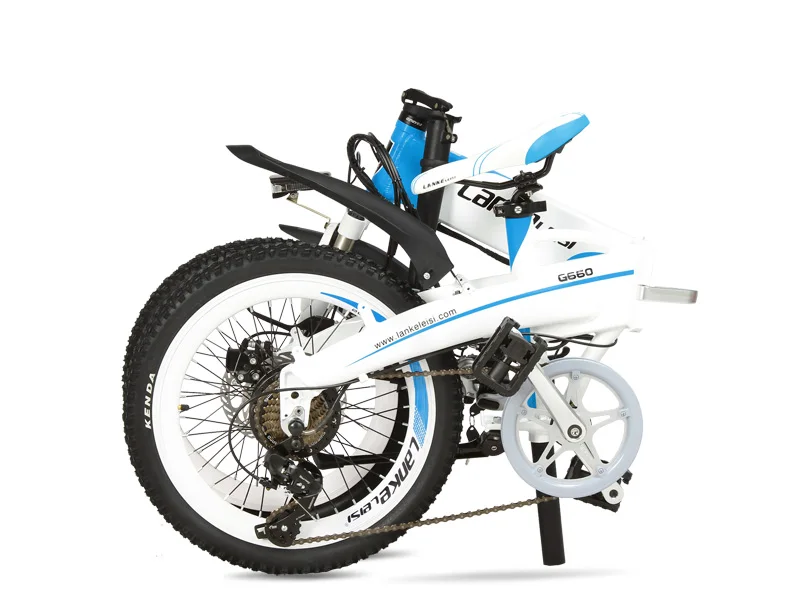 20 дюймов складной электрический велосипед, принять 240 Вт/500 Вт Мощный мотор, 48 В 10Ah/14.5Ah Скрытая батарея, рама из алюминиевого сплава горный