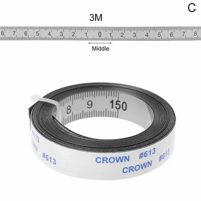 Новейшая рулетка из нержавеющей стали, рулетка, самоклеющаяся Метрическая линейка