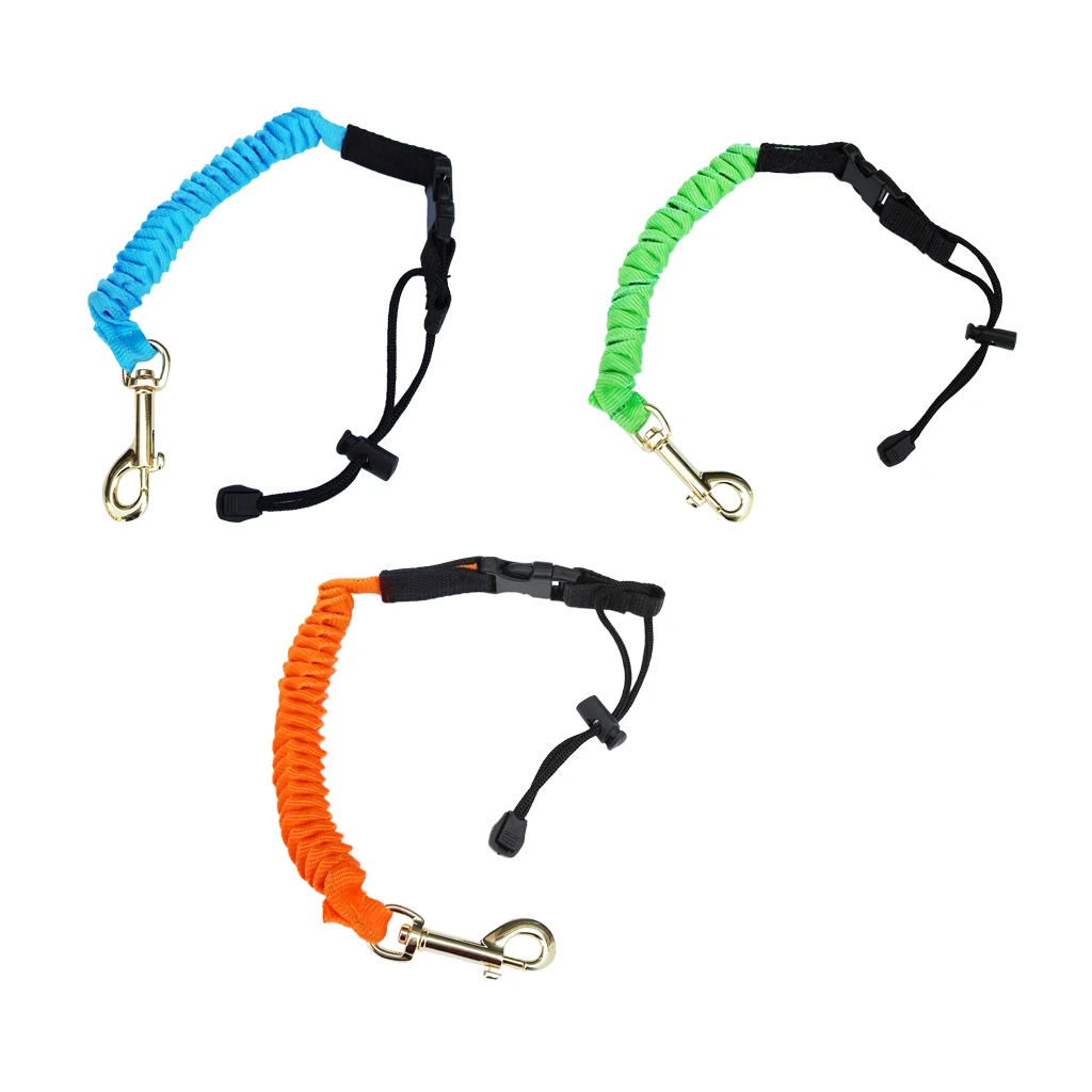 

Durable Canoe Kayak Paddle Leash Safety Fishing Rod Leash Surfing Water Skiing SUP Board Coiled Lanyard Accessory Leash
