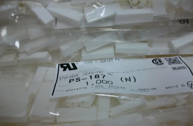 PS-187 CONN HOUSING PS .187 SINGLE VERT WHITE COLOR Connectors terminals housings 100% new and original parts PS-187(N) | Обустройство