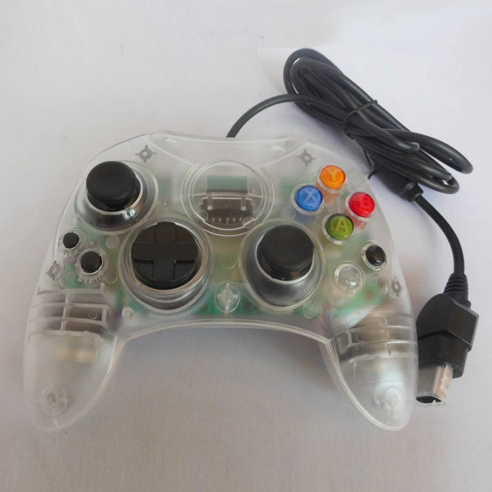 Прозрачный проводной геймпад игровой контроллер Джойстик для Xbox