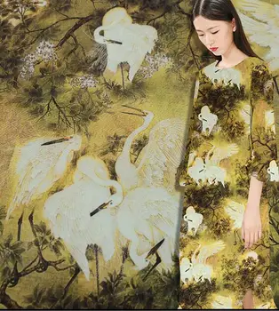 

sewing linen chiffon textile meter fabrics for patchwork dresses,stoffentissu au metre,print satin material,C101