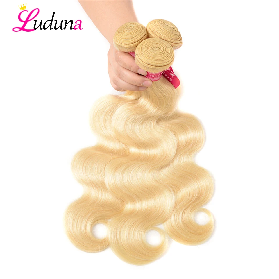 Luduna 613 Bundles Body Wave Bundles Brazilian Hair Weave Bundles 100% Human Hair Bundles Remy Hair Extension Weave 8-26 Inch Luduna 613 Bundles Body Wave Bundles Brazilian Hair Weave Bundles 100% Human Hair Bundles Remy Hair Extension Weave 8-26 Inch