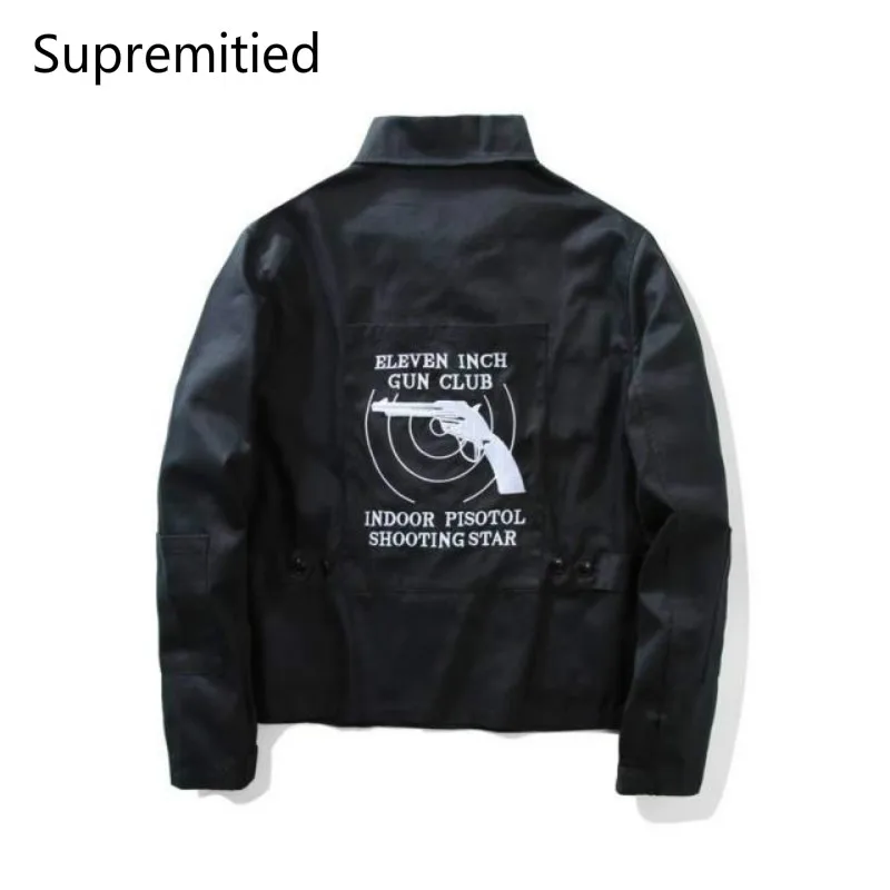 Vetements Eleven Inch Gun Club Men Camo Jackets Hip Hop Camouflage