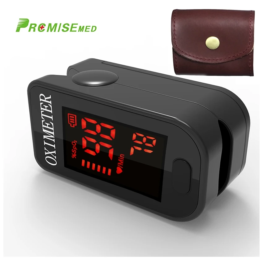 

PR+MISE professional finger oxygen monitor SPO2 PR function portable design
