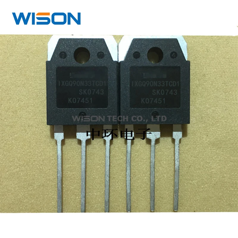 10 шт./лот IXGQ90N33TCD1 IXGQ90N33 90N33 TO 3P 330V 90A 200W|Запчасти для кондиционера| |