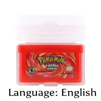 

32 Bit Video Game Cartridge Pokemonn FireRed Version Console Card US Version English Language Support Drop Shipping