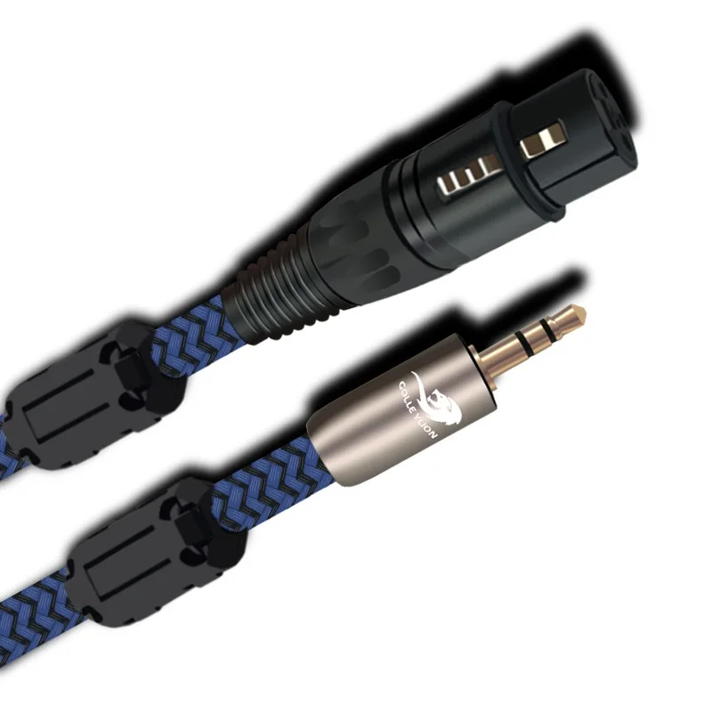 Buy 3pin XLR Female to 3.5mm Male Plug Stereo