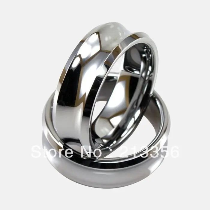 

FREE SHIPPING!USA WHOLESALES CHEAP PRICE BRAZIL RUSSIA HOT SELLING 8MM WOMEN&MENS SILVER CONCAVED BEVELED TUNGSTEN WEDDING RING
