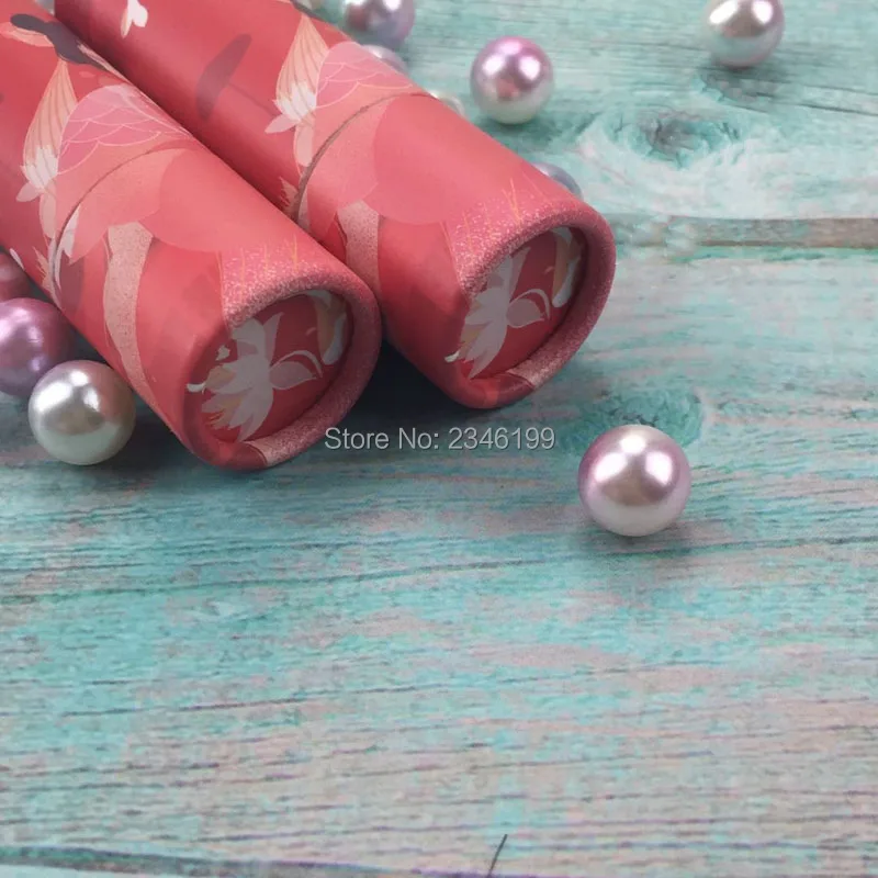 Papery Lipstick Tube 12.1mm Red Girl Lip Balm Tube With Box Empty Lipstick Cosmetic Container Empty Papery Lip Balm Tube (5)