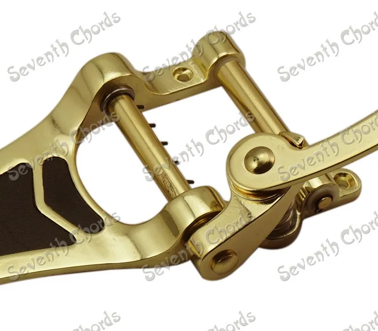 B 70 G ES 355 гитара вибрато Bridge tailpiece Для Arch Top Archtop Hollow Semi Jazz электрическая гитара|gold bars