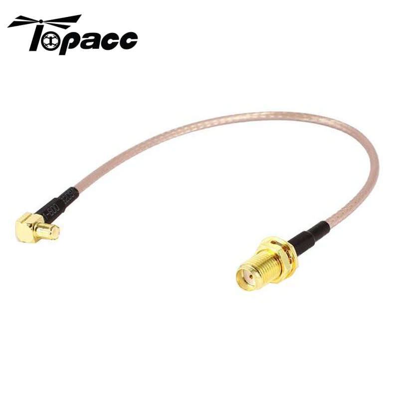

High Quality F4 V5PRO Flight Controller Spare Part MCX to SMA RP-SMA Pigtail Cable 10cm FPV Antenna For RC Models Racer Drone
